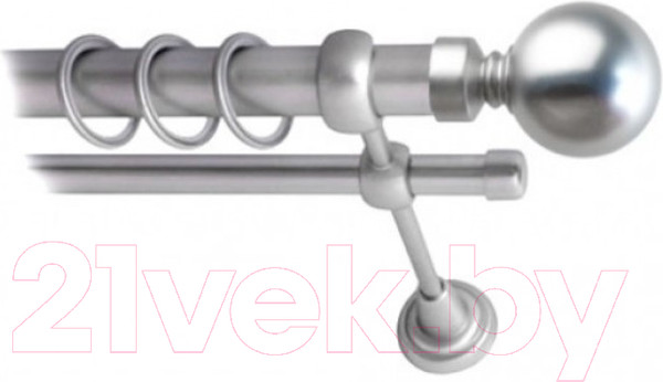 Изображение товара Набор наконечников для карниза Lm Decor YF059 Шар большой 25мм (2шт, сатин)