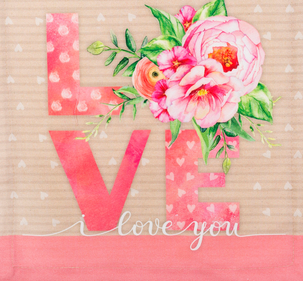 Изображение товара Дорожка на стол Этель Пионы / 4026206 (30x70)