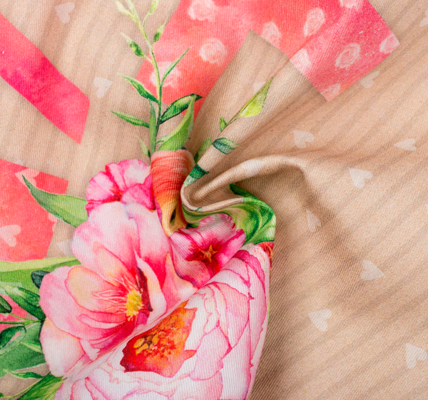 Изображение товара Дорожка на стол Этель Пионы / 4026206 (30x70)