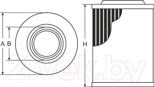 Изображение товара Воздушный фильтр SCT SB2106