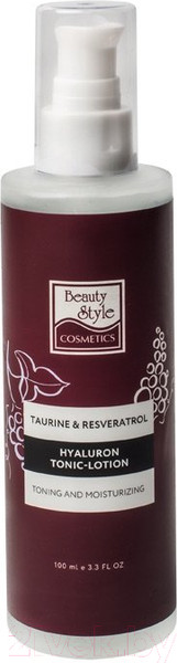 Изображение товара Тоник для лица Beauty Style Taurine & Resveratrol Гиалуроновый (100мл)