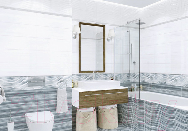 Изображение товара Плитка Alma Ceramica Tori TWA11TOR000 (200x600)