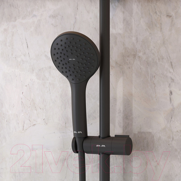 Изображение товара Душевой уголок AM.PM Gem 80x80 WK90EM (черный)