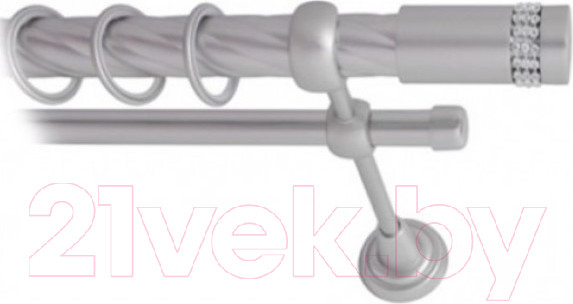 Изображение товара Набор наконечников для карниза Lm Decor YF116 Имидж 25мм (сатин)