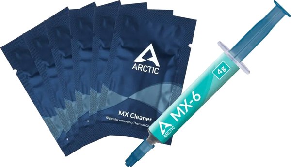 Изображение товара Термопаста Arctic Cooling MX-6 MX Cleaner / ACTCP00084A (4г)