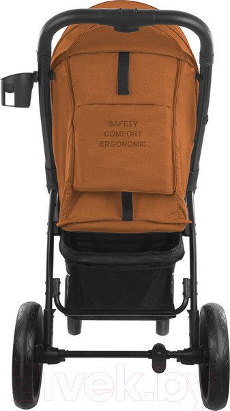 Изображение товара Детская прогулочная коляска INDIGO Epica XL (терракот)