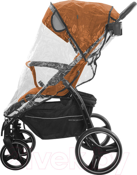 Изображение товара Детская прогулочная коляска INDIGO Epica XL (терракот)