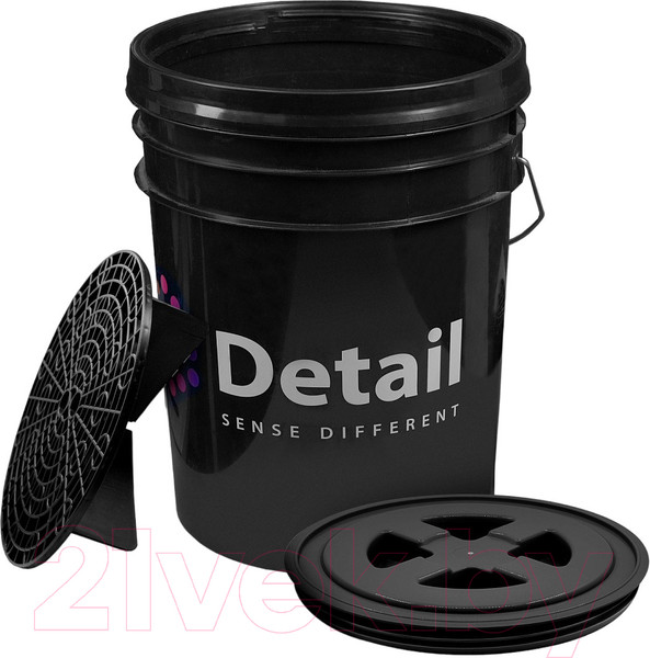 Изображение товара Ведро для мойки автомобиля Detail DT-0222 (черный)