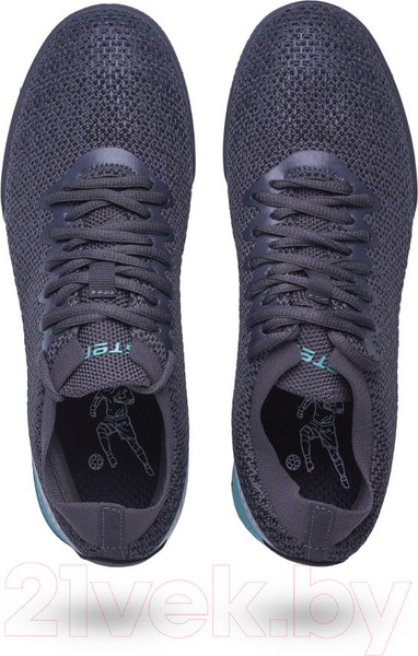 Изображение товара Бутсы футбольные Atemi Indoor SBA-003 (серый/бирюзовый, р-р 41)