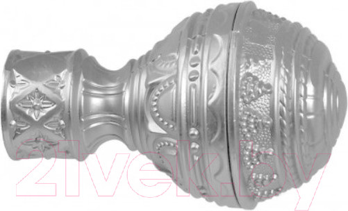 Изображение товара Набор наконечников для карниза Lm Decor YF161 Ампир 25мм (2шт, сатин)