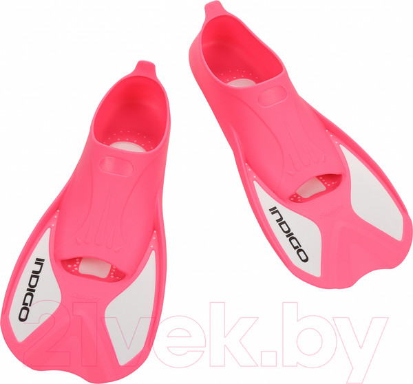 Изображение товара Ласты Indigo Sport Aqua / IN333 (р-р 39-40, розовый/белый)