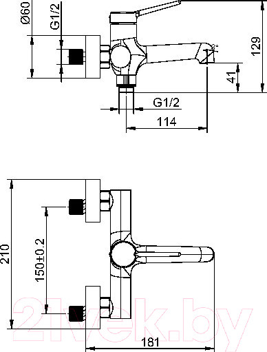 Изображение товара Смеситель Maxonor Pure Life PL3294-9