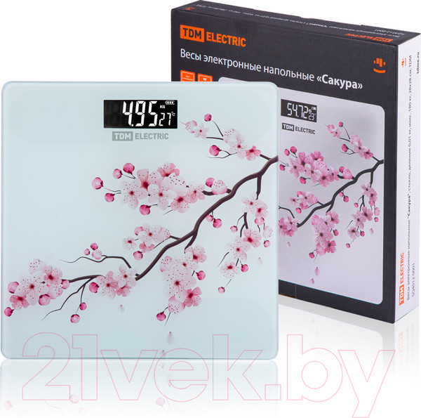 Изображение товара Напольные весы электронные TDM Сакура SQ4012-0001