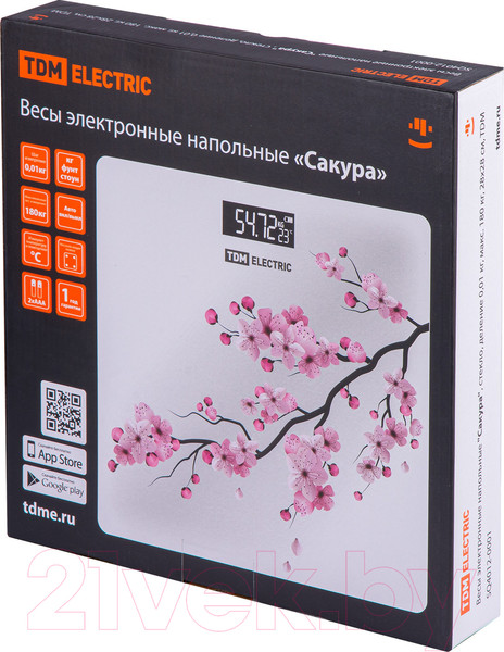 Изображение товара Напольные весы электронные TDM Сакура SQ4012-0001