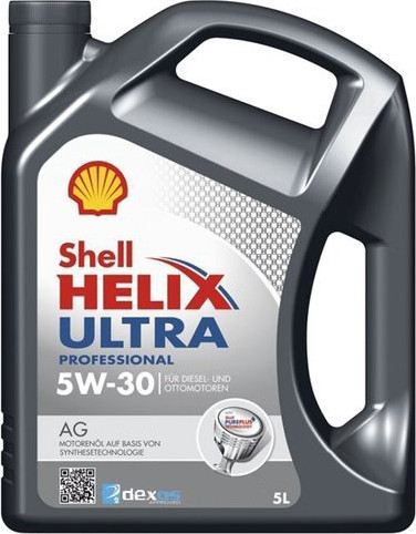 Изображение товара Моторное масло Shell Helix Ultra Professional AG 5W30 (5л)