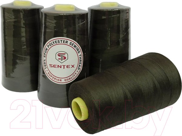 Изображение товара Набор швейных ниток Sentex 100% полиэстер 50/2 5000 ярдов 1360 (4шт)