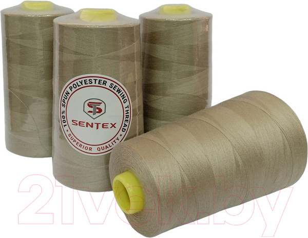 Изображение товара Набор швейных ниток Sentex 100% полиэстер 50/2 5000 ярдов 1366 (4шт)