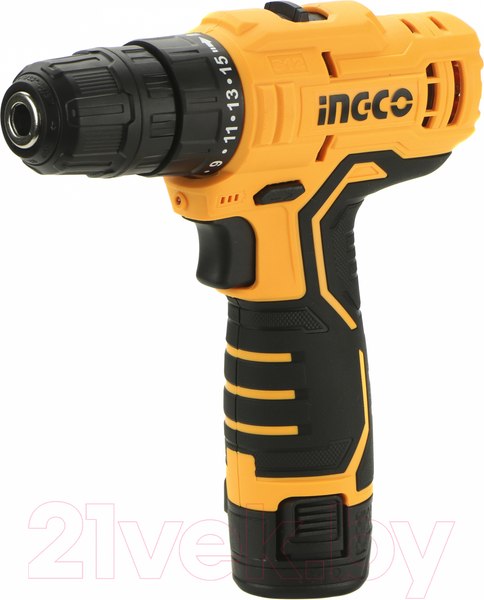 Изображение товара Аккумуляторная дрель-шуруповерт INGCO CDLI12208