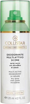 Изображение товара Дезодорант-спрей Collistar Multi-Active Deodorant 24 Hrs Dry Spray (125мл)