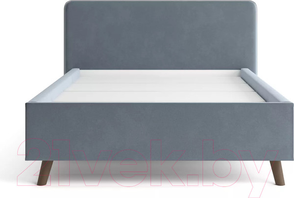 Изображение товара Каркас кровати Stolline Ванесса 14 140x200 (темно-серый)