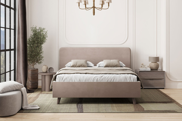 Изображение товара Каркас кровати Stolline Ванесса 16 160x200 (бежевый)