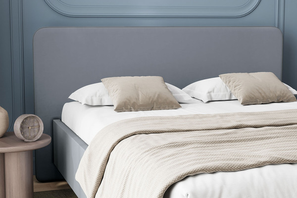 Изображение товара Каркас кровати Stolline Ванесса 19 160x200 (темно-серый)