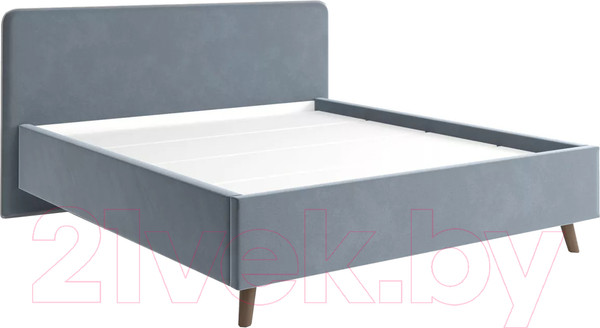 Изображение товара Каркас кровати Stolline Ванесса 24 180x200 (темно-серый)
