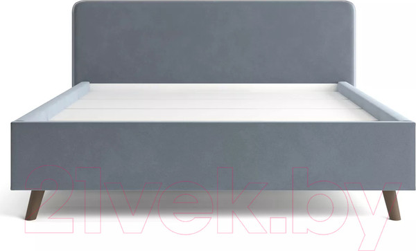 Изображение товара Каркас кровати Stolline Ванесса 24 180x200 (темно-серый)