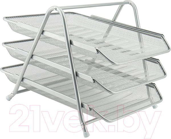 Изображение товара Лоток для бумаг Axent 2122-03 (серебристый)