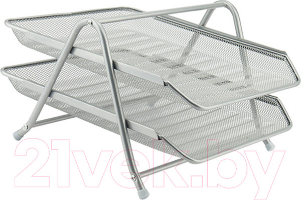 Изображение товара Лоток для бумаг Axent 2121-03 (серебристый)