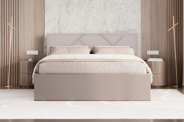 Изображение товара Каркас кровати Stolline Лима 04 с ПМ/Н 140x200 (велюр velutto 04)