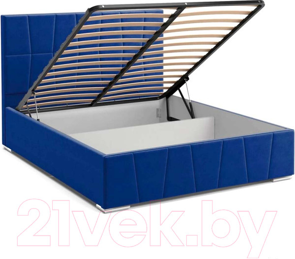 Изображение товара Каркас кровати Stolline Пассаж 45 с ПМ/Н 140x200 (mustang 78 синий)