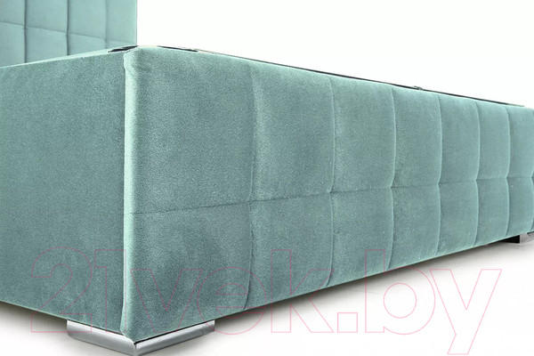 Изображение товара Каркас кровати Stolline Пассаж 2 17 с ПМ/Н 160x200 (велюр Velutto 14)