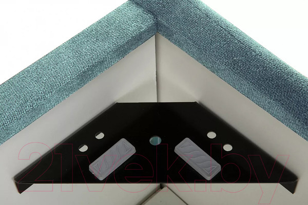 Изображение товара Каркас кровати Stolline Пассаж 2 30 с ПМ/Н 140x200 (велюр Velutto 14)