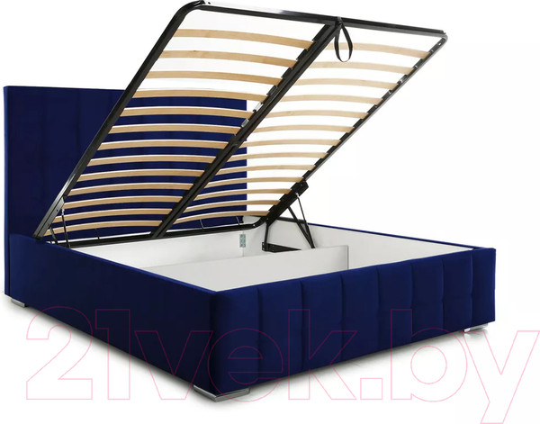 Изображение товара Каркас кровати Stolline Пассаж 2 48 с ПМ/Н 140x200 (holland 60 синий)