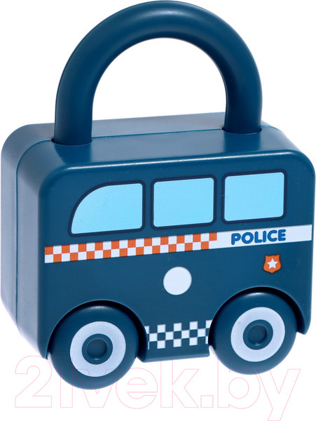 Изображение товара Развивающий игровой набор Zabiaka Машинки замочки / 7534425