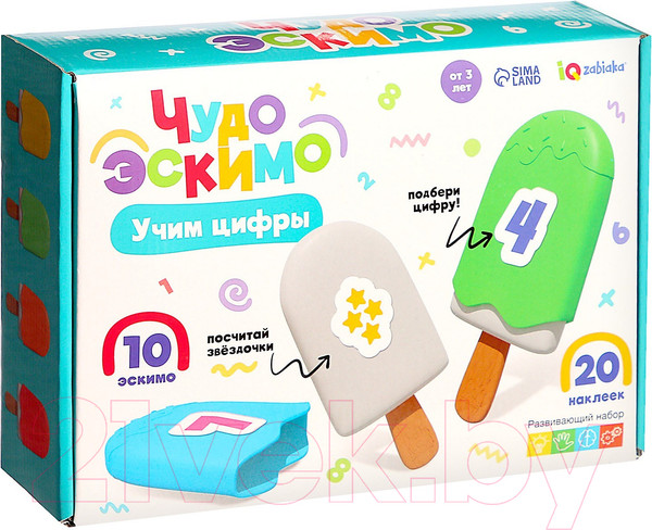 Изображение товара Развивающий игровой набор Zabiaka Чудо эскимо / 9226411