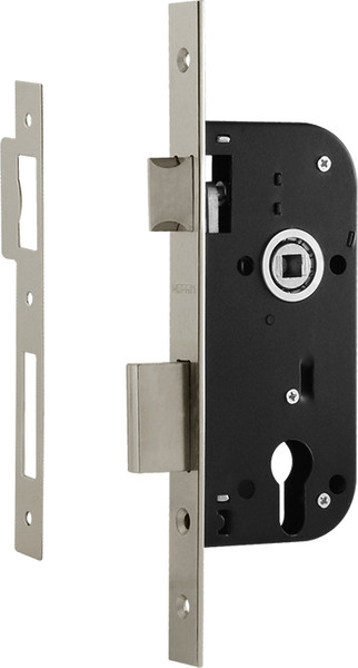 Изображение товара Корпус врезного замка Нора-М КЗВ-100 70мм (матовый никель)