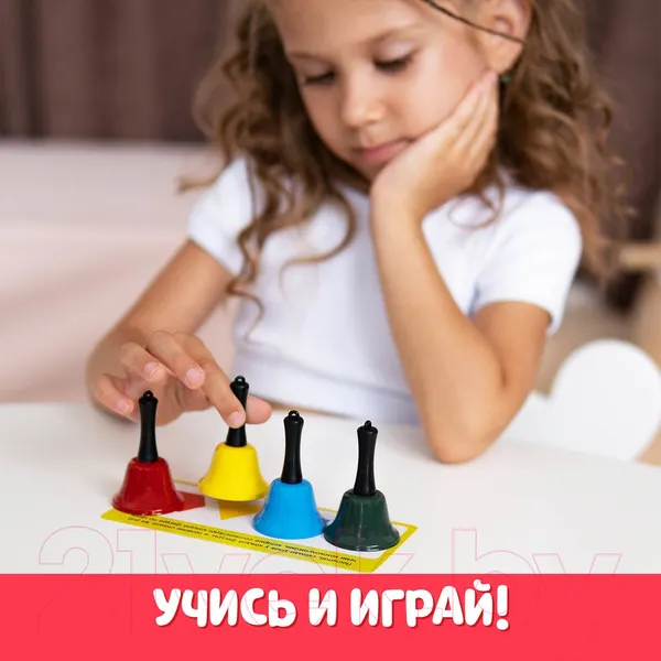 Изображение товара Развивающий игровой набор Zabiaka Умные колокольчики / 5372911