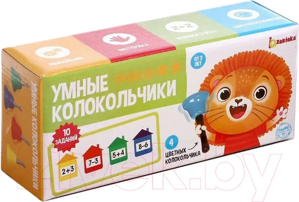 Изображение товара Развивающий игровой набор Zabiaka Умные колокольчики / 5372911