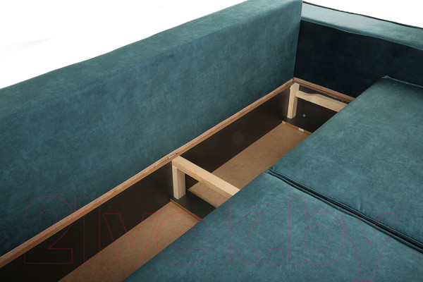 Изображение товара Диван Stolline Лофт 07 (Milano 8 аквамарин)