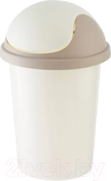 Изображение товара Мусорное ведро Idi Land Rambai 2213036 (бежевый)