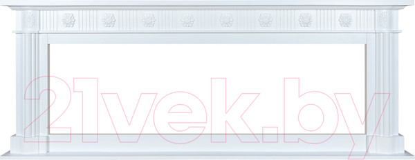 Изображение товара Портал для камина Смолком Sonata V60 (бьянко белый)
