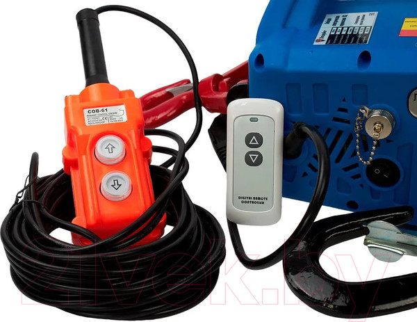 Изображение товара Лебедка электрическая Shtapler SQ-04 (J) 250кг 8м 220В / 71058936 (с беспроводным пультом)