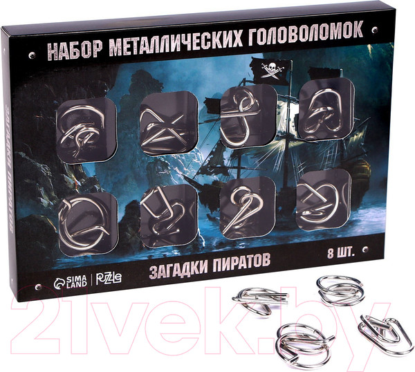 Изображение товара Набор головоломок Puzzle Загадки пиратов / 3302591