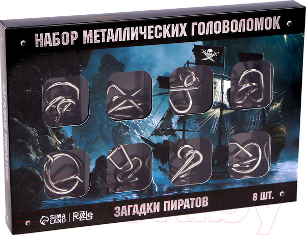 Изображение товара Набор головоломок Puzzle Загадки пиратов / 3302591
