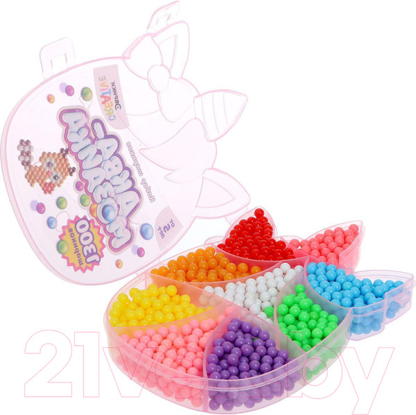 Изображение товара Развивающая игра Эврики Аквамозаика набор шариков. Единорог / 5539792