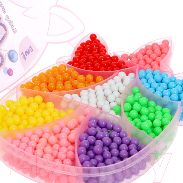 Изображение товара Развивающая игра Эврики Аквамозаика набор шариков. Единорог / 5539792