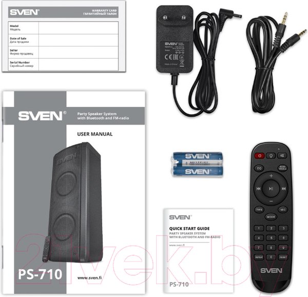 Изображение товара Портативная колонка Sven PS-710
