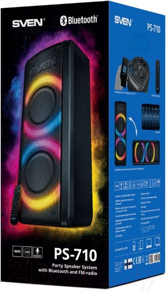 Изображение товара Портативная колонка Sven PS-710
